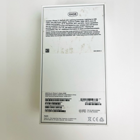 Empty Apple Green IPhone 11 Box - Picture 2 of 5
